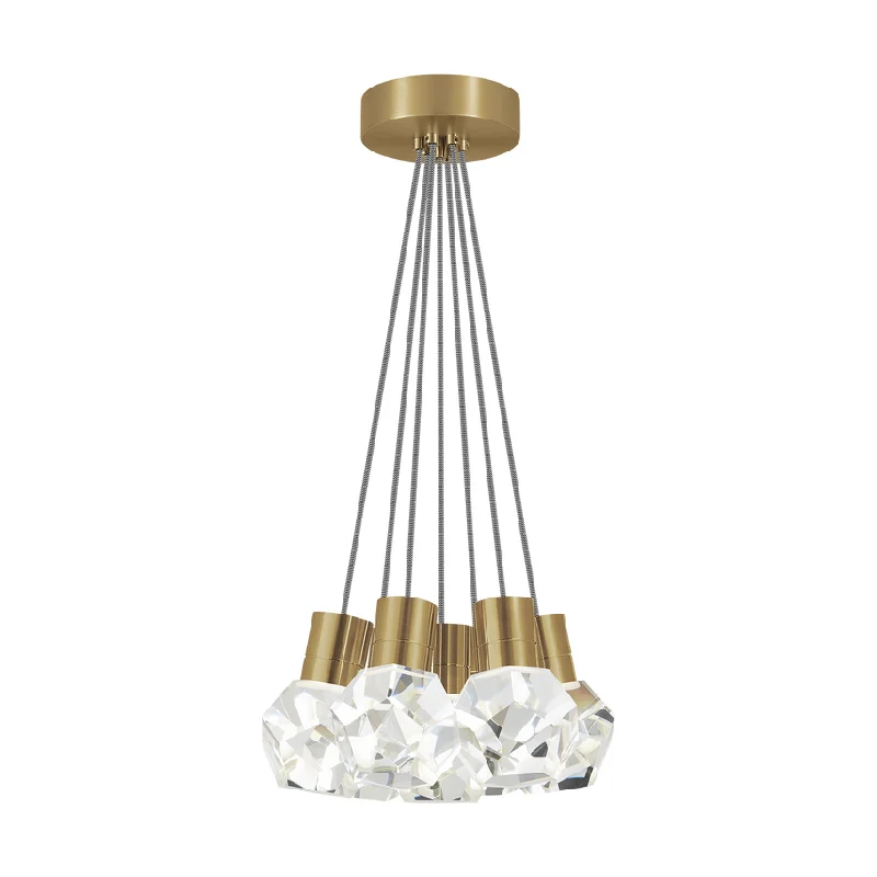 Waterproof track lighting for bathroomsKira 7-Light Pendant