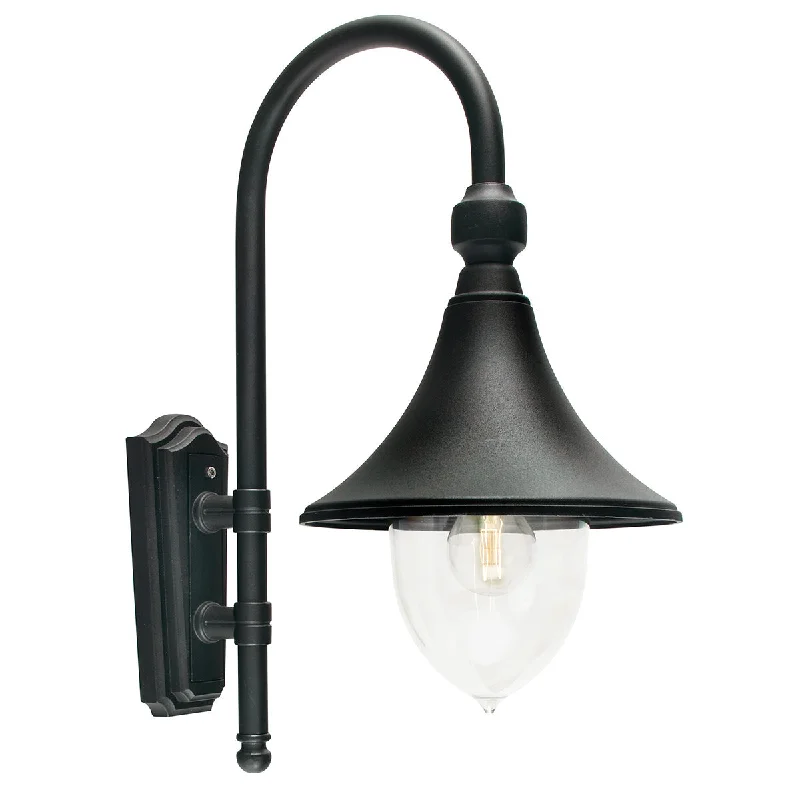 Track lighting for museums and galleriesFirenze 1 Light Wall Lantern - Black