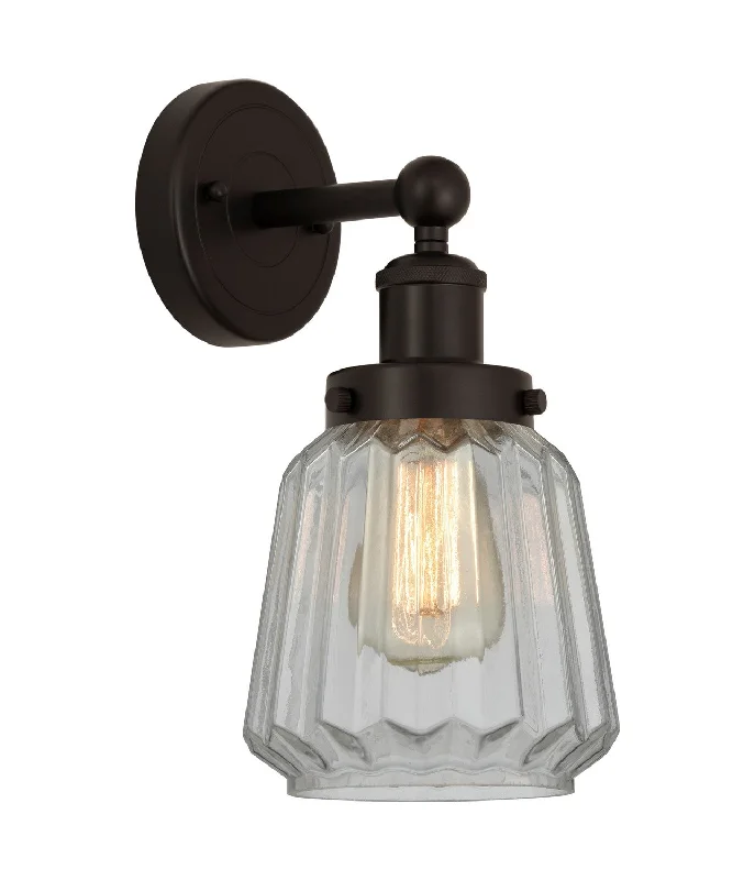 Dimmable Industrial Lighting for Ambiance ControlEdison One Light Wall Sconce