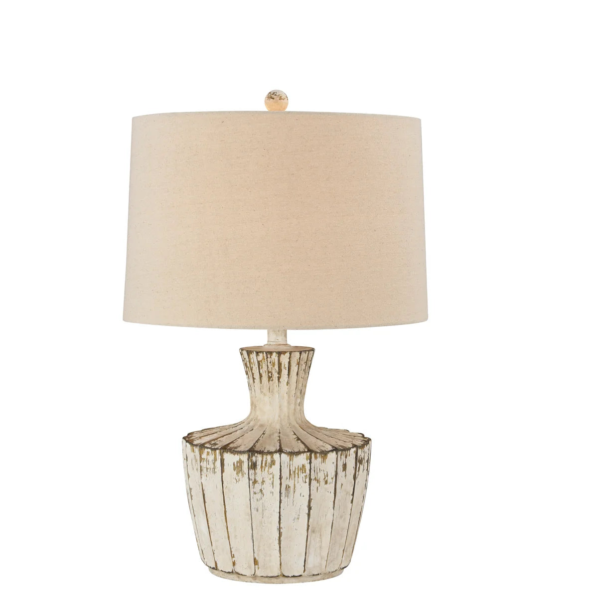 Contemporary track lighting in black finishForty West Designs 710161-W  Jada Distressed Wood Look Table Lamp in White