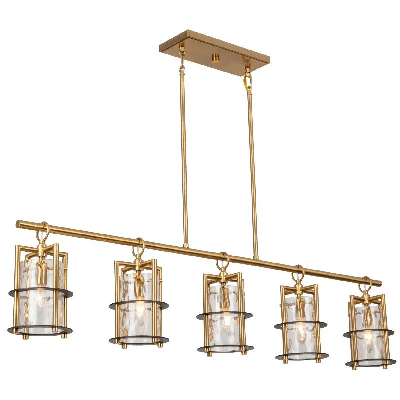Track lighting for highlighting bookcasesBurford Linear Pendant