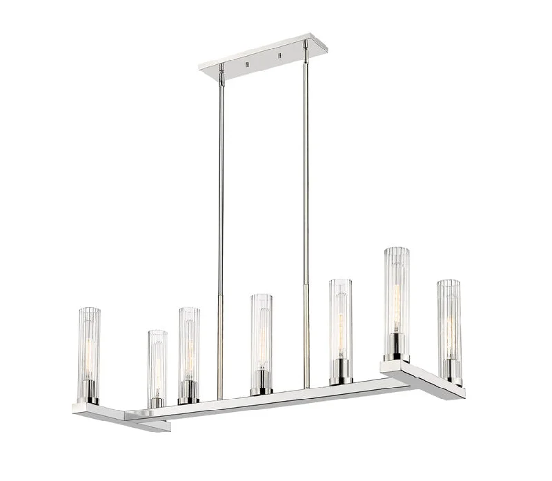 Chandeliers with Adjustable Height for Custom InstallationChandeliers with Adjustable Height for Custom Installation3031-7L-PN