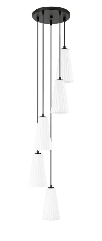 Chandeliers with Metal Frames in Copper FinishChandeliers with Metal Frames in Copper Finish3043P6-5R-MB