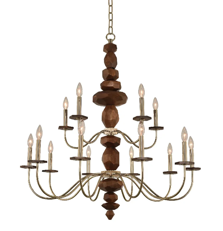 Industrial Iron Chandeliers for Loft - Inspired SpacesIndustrial Iron Chandeliers for Loft - Inspired SpacesLassen (10+5) Light 2 Tier Chandelier
