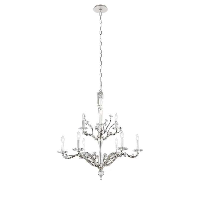 Small Chandeliers for Compact RoomsSmall Chandeliers for Compact RoomsVenus 9 Light 2 Tier Chandelier