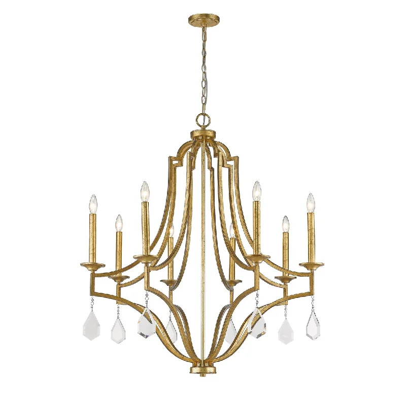 Chandeliers with Metal Frames in Gold FinishChandeliers with Metal Frames in Gold Finish8 Lt. Transistional Gold Large Chandelier Chandeliers with Metal Frames in Gold FinishChandeliers with Metal Frames in Gold Finish8 Lt. Transistional Gold Large Chandelier