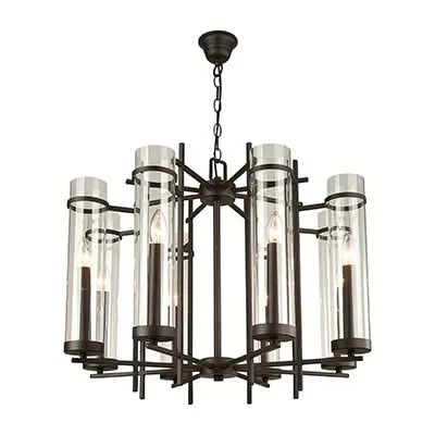 Chandeliers with Metal Frames in Copper FinishChandeliers with Metal Frames in Copper FinishAlberto 8 Light Brown Chandelier Chandeliers with Metal Frames in Copper FinishChandeliers with Metal Frames in Copper FinishAlberto 8 Light Brown Chandelier