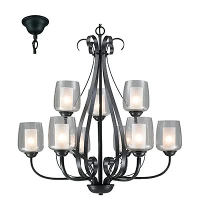 Chandeliers with Metal Frames in Bronze FinishChandeliers with Metal Frames in Bronze FinishAlphen 9 Light Black Chandelier Chandeliers with Metal Frames in Bronze FinishChandeliers with Metal Frames in Bronze FinishAlphen 9 Light Black Chandelier