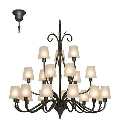 Traditional Brass Chandeliers for Classic InteriorsTraditional Brass Chandeliers for Classic InteriorsArum 21 Light Charcoal Chandelier