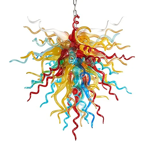 Mid - Century Modern Chandeliers for Vintage AppealMid - Century Modern Chandeliers for Vintage AppealBlown Glass Chandelier Multi-color Chihuly Style Mid - Century Modern Chandeliers for Vintage AppealMid - Century Modern Chandeliers for Vintage AppealBlown Glass Chandelier Multi-color Chihuly Style