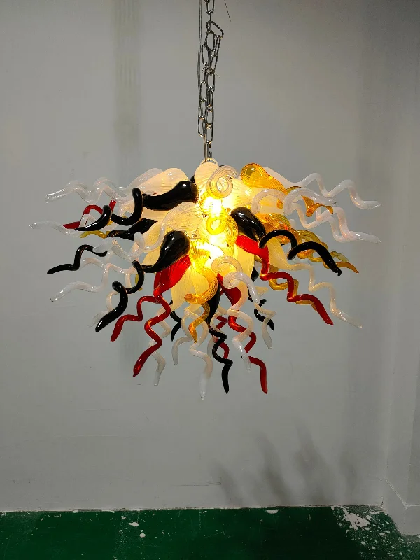 Chandeliers with Frosted Glass for a Softer Light DiffusionChandeliers with Frosted Glass for a Softer Light DiffusionBlown Glass Chandelier Colorful Chihuly Style Art Decor Chandeliers with Frosted Glass for a Softer Light DiffusionChandeliers with Frosted Glass for a Softer Light DiffusionBlown Glass Chandelier Colorful Chihuly Style Art Decor