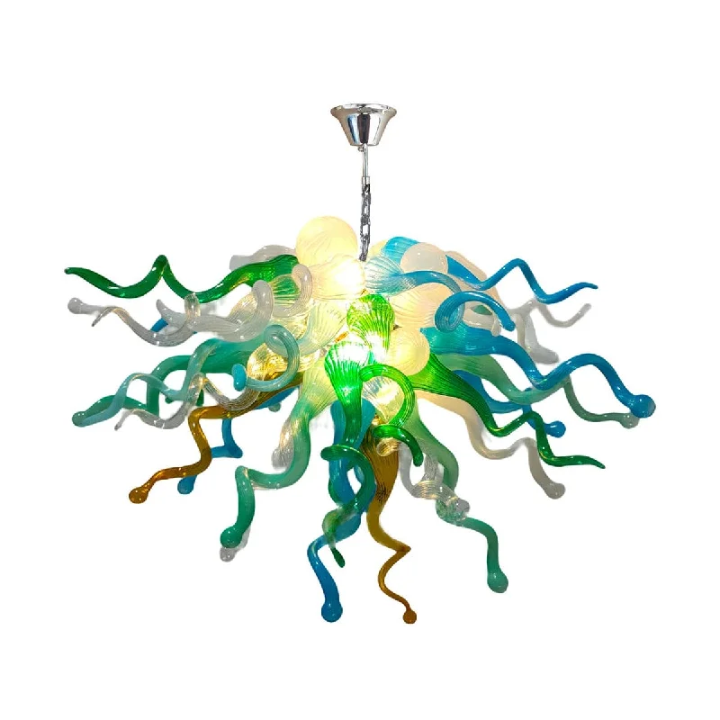 Chandeliers with Murano Glass for a High - End Artistic TouchChandeliers with Murano Glass for a High - End Artistic TouchChihuly Type Blown Glass Chandelier Multi Colors Chandeliers with Murano Glass for a High - End Artistic TouchChandeliers with Murano Glass for a High - End Artistic TouchChihuly Type Blown Glass Chandelier Multi Colors