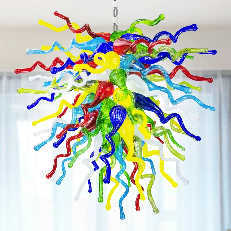 Chandeliers with Sputnik - Style Design for a Futuristic VibeChandeliers with Sputnik - Style Design for a Futuristic VibeBlown Glass Chandelier Multi-Colors Chihuly Style Chandeliers with Sputnik - Style Design for a Futuristic VibeChandeliers with Sputnik - Style Design for a Futuristic VibeBlown Glass Chandelier Multi-Colors Chihuly Style