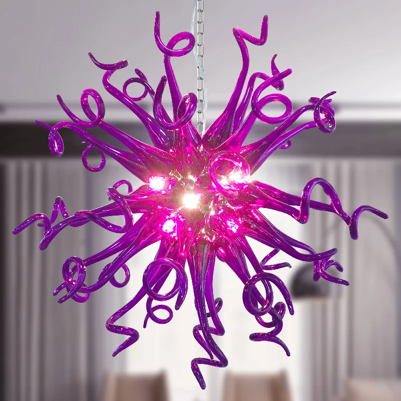 Minimalist Chandeliers for Sleek and Simple InteriorsMinimalist Chandeliers for Sleek and Simple InteriorsSputnik Shape Blown Glass Chandeliers Purple Color Minimalist Chandeliers for Sleek and Simple InteriorsMinimalist Chandeliers for Sleek and Simple InteriorsSputnik Shape Blown Glass Chandeliers Purple Color