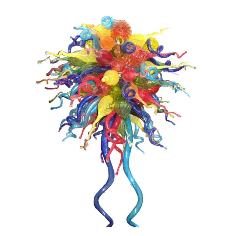 Art Deco Chandeliers for a Retro - Glam LookArt Deco Chandeliers for a Retro - Glam LookModern And Unique Blown Glass Chandelier Multi Colors Chihuly Style