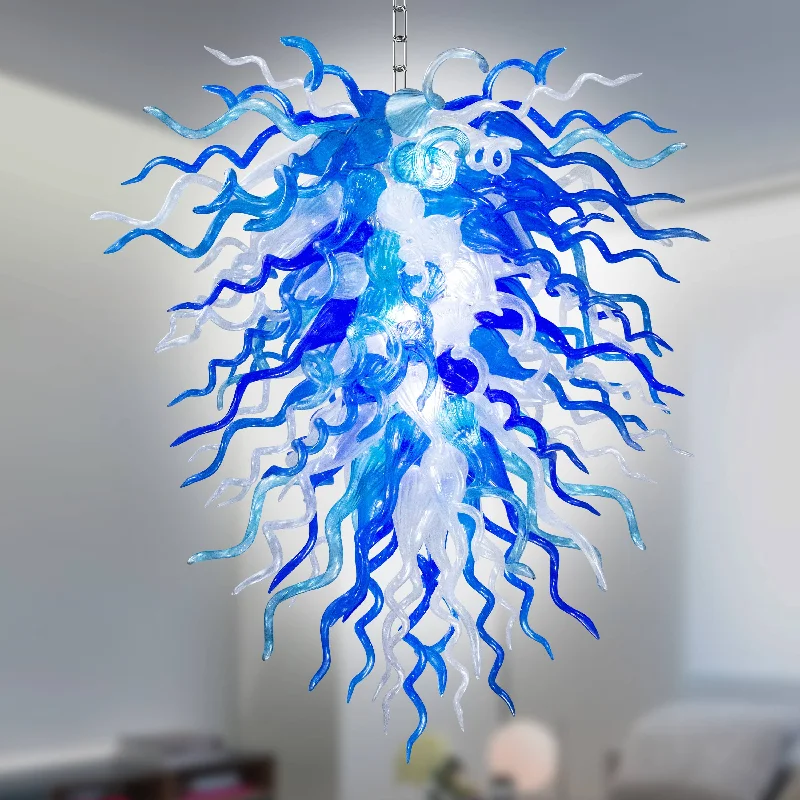 LED Chandeliers for Energy - Efficient LightingLED Chandeliers for Energy - Efficient LightingSky And Cloud Chihuly Style Chandelier Blue And Clear White Colors LED Chandeliers for Energy - Efficient LightingLED Chandeliers for Energy - Efficient LightingSky And Cloud Chihuly Style Chandelier Blue And Clear White Colors