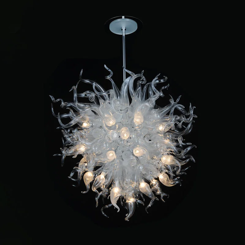 Chandeliers for High Ceilings to Fill Vertical SpaceChandeliers for High Ceilings to Fill Vertical SpaceBlown Glass Chandelier Clear Chihuly Style Art Light Chandeliers for High Ceilings to Fill Vertical SpaceChandeliers for High Ceilings to Fill Vertical SpaceBlown Glass Chandelier Clear Chihuly Style Art Light