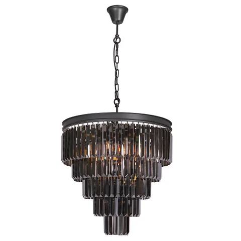 Chandeliers with Clear Crystal for a Sparkling EffectChandeliers with Clear Crystal for a Sparkling EffectCharcoal Grey 5 Tier Crystal Chandelier Chandeliers with Clear Crystal for a Sparkling EffectChandeliers with Clear Crystal for a Sparkling EffectCharcoal Grey 5 Tier Crystal Chandelier