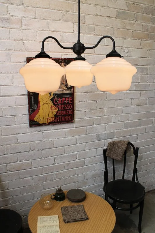 Small Chandeliers for Compact RoomsSmall Chandeliers for Compact RoomsChicago Schoolhouse Gooseneck Chandelier
