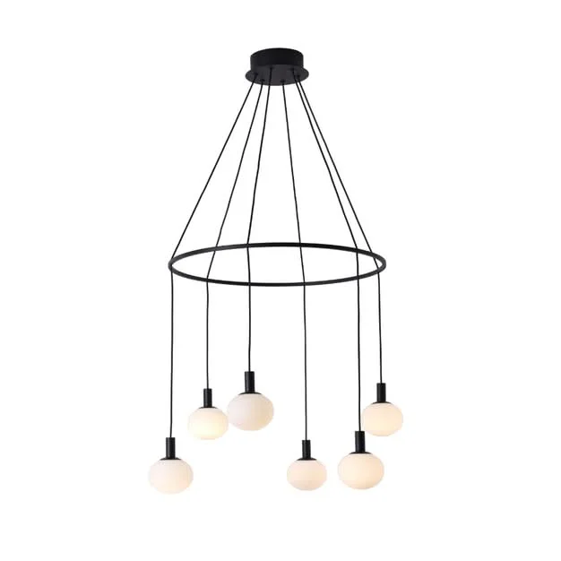 Chandeliers with Metal Frames in Silver FinishChandeliers with Metal Frames in Silver FinishCosmo 6 Light Chandelier Chandeliers with Metal Frames in Silver FinishChandeliers with Metal Frames in Silver FinishCosmo 6 Light Chandelier