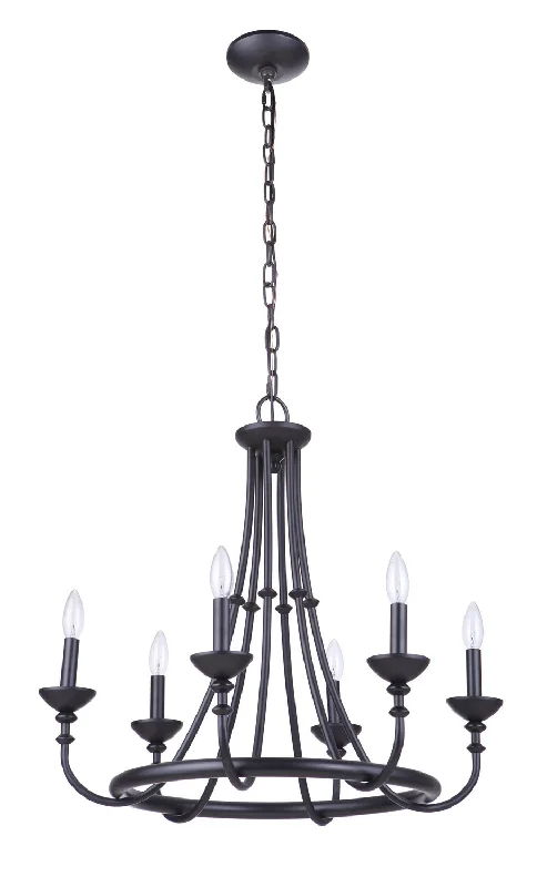 Victorian - Inspired Chandeliers with Ornate DetailsVictorian - Inspired Chandeliers with Ornate DetailsCraftmade Marlowe 53726-FB Chandelier Light - Flat Black Victorian - Inspired Chandeliers with Ornate DetailsVictorian - Inspired Chandeliers with Ornate DetailsCraftmade Marlowe 53726-FB Chandelier Light - Flat Black