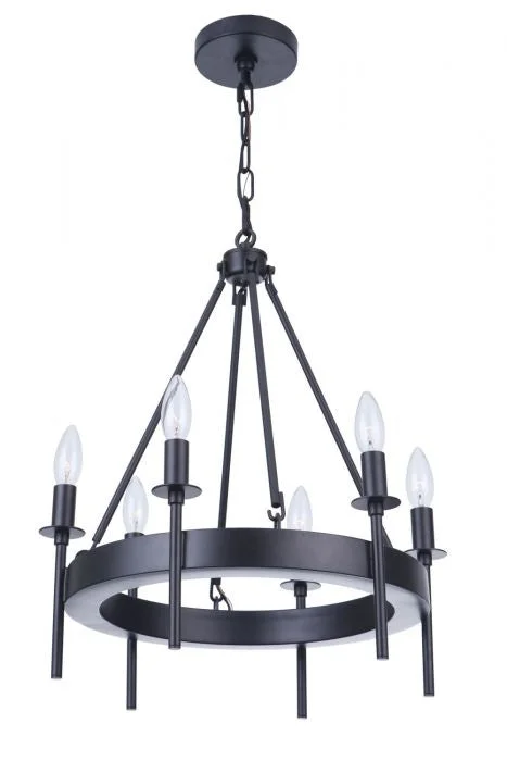 Chandeliers for Living Rooms to Create a Focal PointChandeliers for Living Rooms to Create a Focal PointCraftmade Larrson 54326-FB Chandelier Light - Flat Black