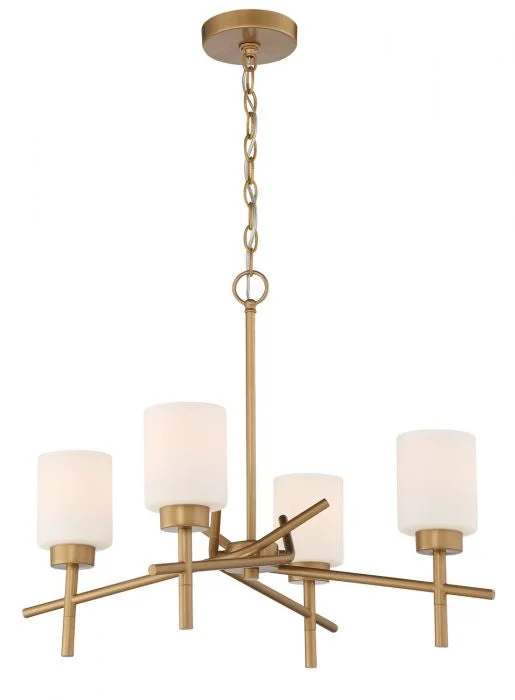 Mid - Century Modern Chandeliers for Vintage AppealMid - Century Modern Chandeliers for Vintage AppealCraftmade Cadence 54624-SG Chandelier Light - Soft Gold