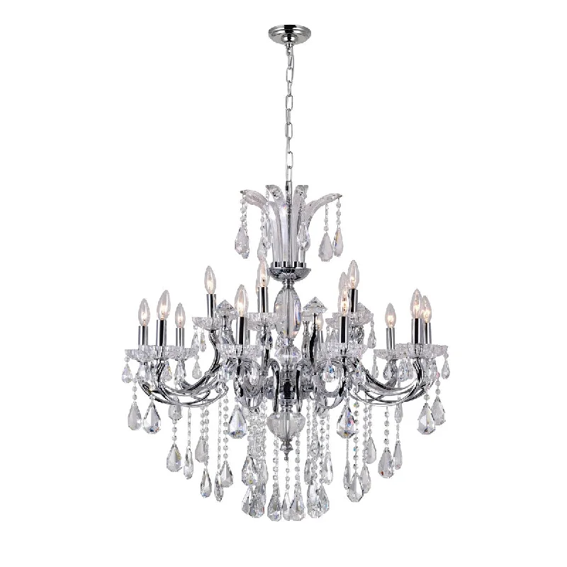 Large Chandeliers for Grand Halls and FoyersLarge Chandeliers for Grand Halls and FoyersGlorious 15 Light Up Chandelier With Chrome Finish Large Chandeliers for Grand Halls and FoyersLarge Chandeliers for Grand Halls and FoyersGlorious 15 Light Up Chandelier With Chrome Finish