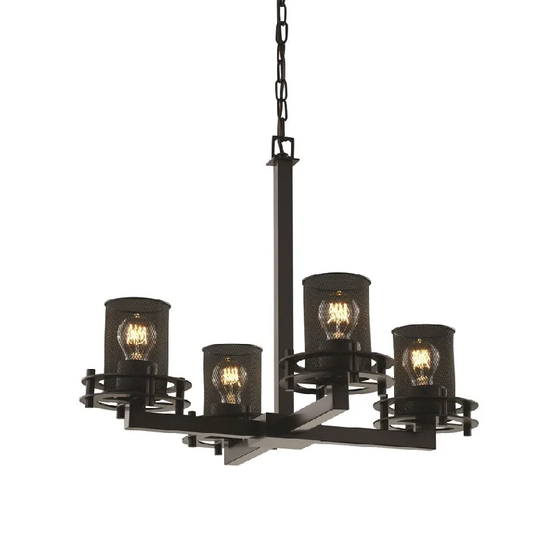 Bohemian - Style Beaded Chandeliers for Eclectic DecorBohemian - Style Beaded Chandeliers for Eclectic DecorJustice Design Circa 4-light Chandelier, Matte Black Bohemian - Style Beaded Chandeliers for Eclectic DecorBohemian - Style Beaded Chandeliers for Eclectic DecorJustice Design Circa 4-light Chandelier, Matte Black