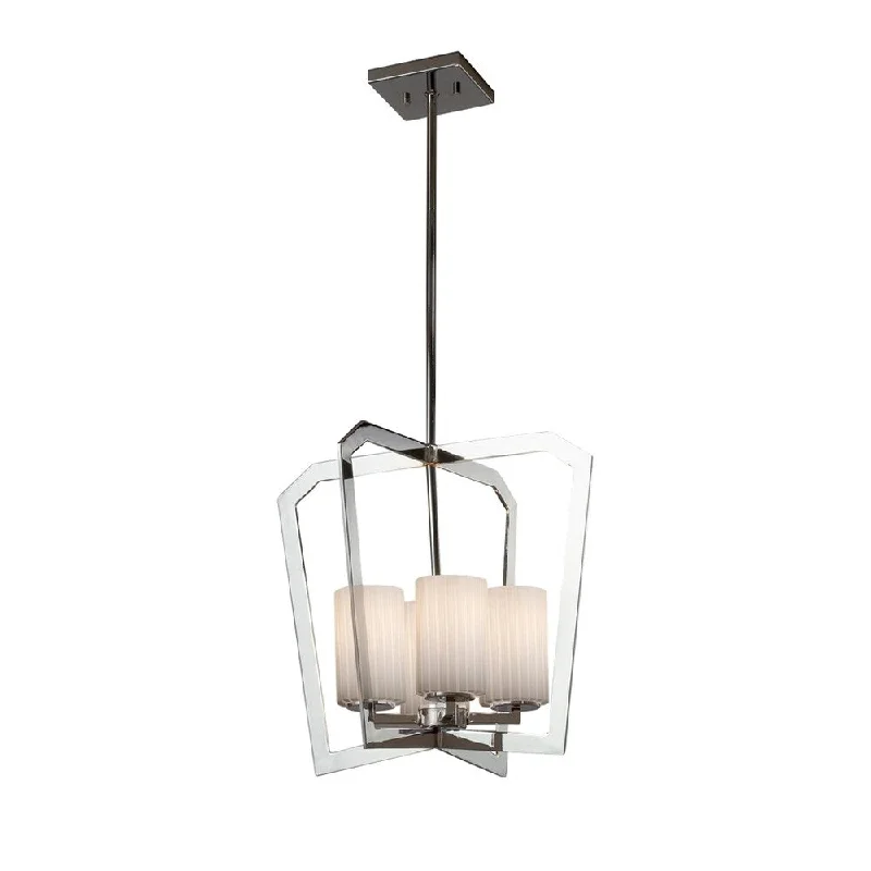 Chandeliers for Living Rooms to Create a Focal PointChandeliers for Living Rooms to Create a Focal PointJustice Design Fusion Aria 4-light Polished Chrome Chandelier, Ribbon Cylinder - Flat Rim Shade Chandeliers for Living Rooms to Create a Focal PointChandeliers for Living Rooms to Create a Focal PointJustice Design Fusion Aria 4-light Polished Chrome Chandelier, Ribbon Cylinder - Flat Rim Shade