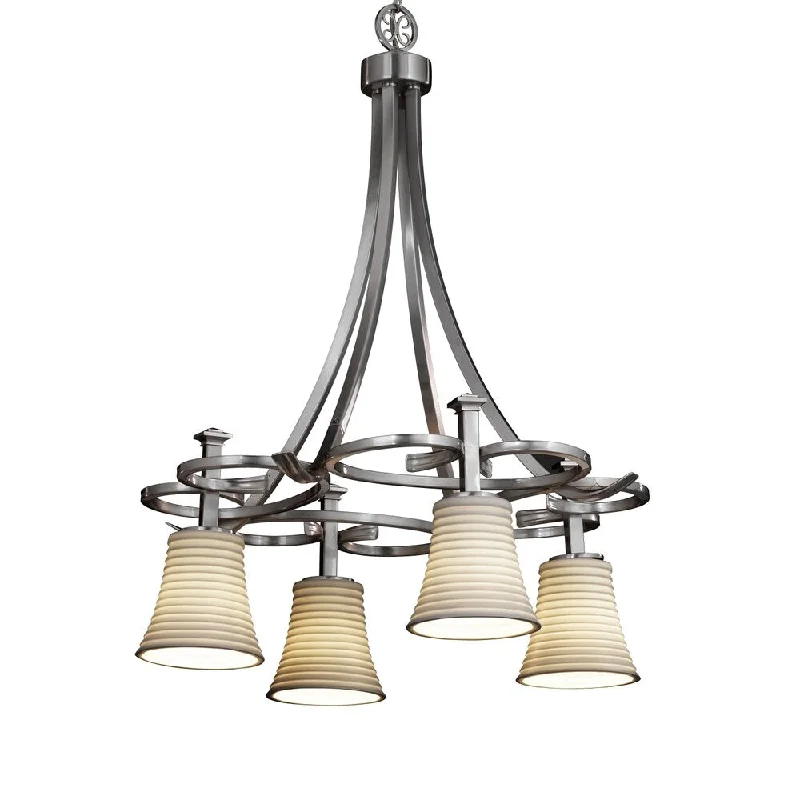 Chandeliers with Candle - Style Bulbs for a Classic AestheticChandeliers with Candle - Style Bulbs for a Classic AestheticJustice Design Limoges 4-light Arcadia Downlight Chandelier Chandeliers with Candle - Style Bulbs for a Classic AestheticChandeliers with Candle - Style Bulbs for a Classic AestheticJustice Design Limoges 4-light Arcadia Downlight Chandelier