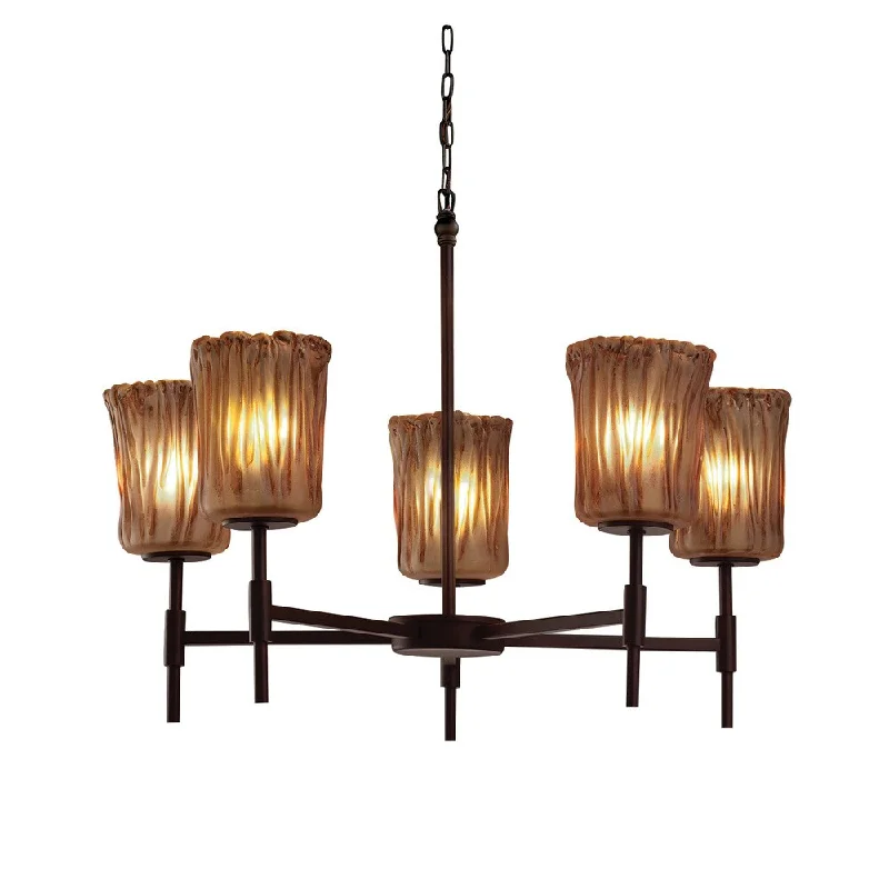 Chandeliers with Metal Frames in Bronze FinishChandeliers with Metal Frames in Bronze FinishJustice Design Veneto Luce Union 5-light Dark Bronze Chandelier, Amber Cylinder - Rippled Rim Shade Chandeliers with Metal Frames in Bronze FinishChandeliers with Metal Frames in Bronze FinishJustice Design Veneto Luce Union 5-light Dark Bronze Chandelier, Amber Cylinder - Rippled Rim Shade
