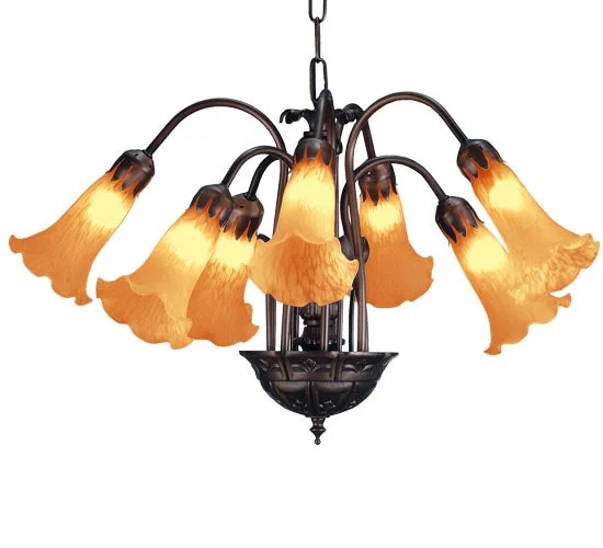 Large Chandeliers for Grand Halls and FoyersLarge Chandeliers for Grand Halls and FoyersMeyda Lighting 11601 20"W Amber Pond Lily 7 LT Chandelier Large Chandeliers for Grand Halls and FoyersLarge Chandeliers for Grand Halls and FoyersMeyda Lighting 11601 20"W Amber Pond Lily 7 LT Chandelier