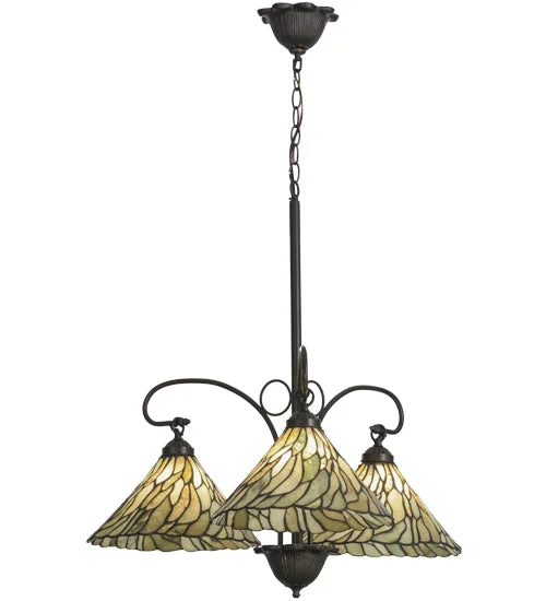 Chandeliers with Murano Glass for a High - End Artistic TouchChandeliers with Murano Glass for a High - End Artistic TouchMeyda Lighting 153966 30"W Willow Jadestone 3 LT Chandelier Chandeliers with Murano Glass for a High - End Artistic TouchChandeliers with Murano Glass for a High - End Artistic TouchMeyda Lighting 153966 30"W Willow Jadestone 3 LT Chandelier