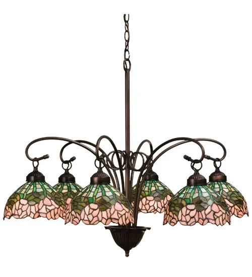 Ceiling - Mounted Chandeliers for Standard CeilingsCeiling - Mounted Chandeliers for Standard CeilingsMeyda Lighting 18713 31" Wide Tiffany Cabbage Rose 6 Light Chandelier Ceiling - Mounted Chandeliers for Standard CeilingsCeiling - Mounted Chandeliers for Standard CeilingsMeyda Lighting 18713 31" Wide Tiffany Cabbage Rose 6 Light Chandelier