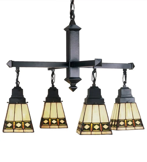 Industrial Iron Chandeliers for Loft - Inspired SpacesIndustrial Iron Chandeliers for Loft - Inspired SpacesMeyda Lighting 48027 26"W Diamond Band Mission 4 LT Chandelier Industrial Iron Chandeliers for Loft - Inspired SpacesIndustrial Iron Chandeliers for Loft - Inspired SpacesMeyda Lighting 48027 26"W Diamond Band Mission 4 LT Chandelier