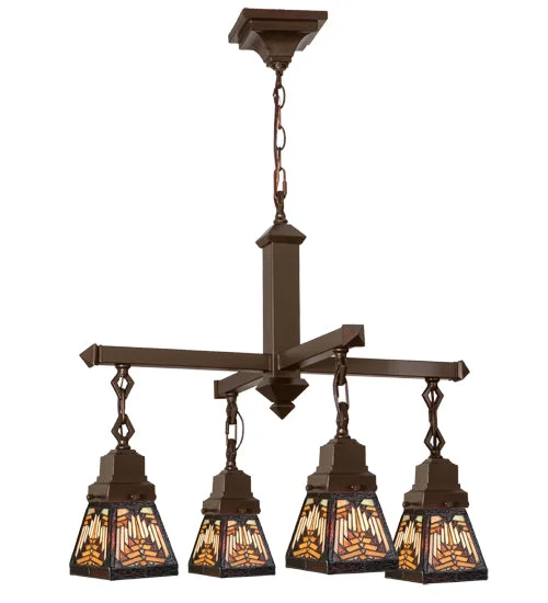 Incandescent Chandeliers for a Warm and Traditional GlowIncandescent Chandeliers for a Warm and Traditional GlowMeyda Lighting 66523 26"W Nuevo Mission 4 LT Chandelier
