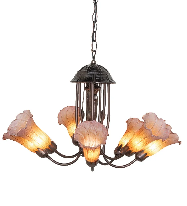 Mid - Century Modern Chandeliers for Vintage AppealMid - Century Modern Chandeliers for Vintage AppealAmber/Purple Seven Light Chandelier Mid - Century Modern Chandeliers for Vintage AppealMid - Century Modern Chandeliers for Vintage AppealAmber/Purple Seven Light Chandelier