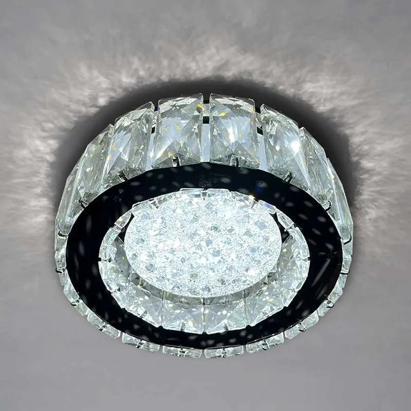 Chandeliers with Metal Frames in Gold FinishChandeliers with Metal Frames in Gold FinishModern Crystal Flush Mounted Ceiling Lamp Round LED Chandeliers Lights~5007 Chandeliers with Metal Frames in Gold FinishChandeliers with Metal Frames in Gold FinishModern Crystal Flush Mounted Ceiling Lamp Round LED Chandeliers Lights~5007