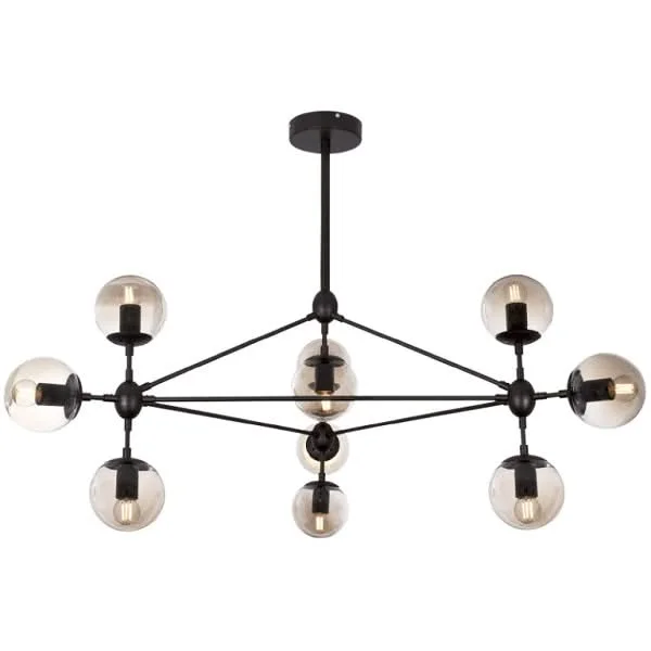 Large Chandeliers for Grand Halls and FoyersLarge Chandeliers for Grand Halls and FoyersSpan 10 Light Black & Amber Chandelier Large Chandeliers for Grand Halls and FoyersLarge Chandeliers for Grand Halls and FoyersSpan 10 Light Black & Amber Chandelier