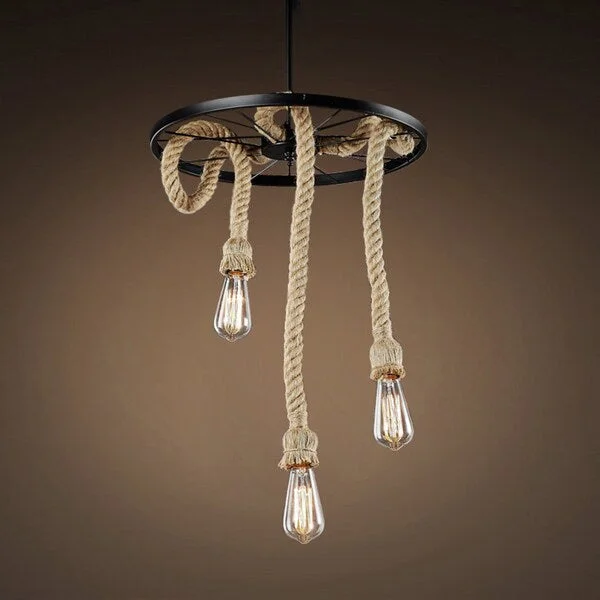 French Country Chandeliers with a Romantic AuraFrench Country Chandeliers with a Romantic AuraTamia 3-light Hemp Rope 18-inch Edison Chandelier with Bulbs French Country Chandeliers with a Romantic AuraFrench Country Chandeliers with a Romantic AuraTamia 3-light Hemp Rope 18-inch Edison Chandelier with Bulbs