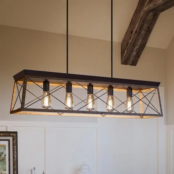 Chandeliers with Murano Glass for a High - End Artistic TouchChandeliers with Murano Glass for a High - End Artistic TouchUHP2126 Luxe Industrial Linear Chandelier, 9"H x 38"W, Olde Bronze Finish, Berkeley Collection Chandeliers with Murano Glass for a High - End Artistic TouchChandeliers with Murano Glass for a High - End Artistic TouchUHP2126 Luxe Industrial Linear Chandelier, 9"H x 38"W, Olde Bronze Finish, Berkeley Collection
