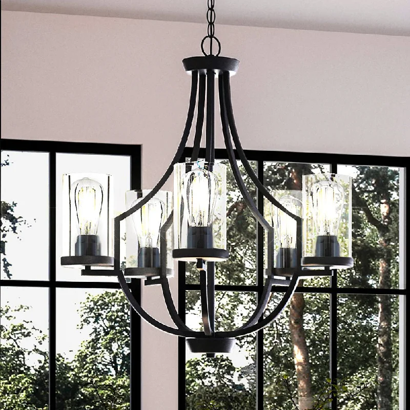 Chandeliers with Adjustable Arms for Directional LightingChandeliers with Adjustable Arms for Directional LightingUHP4369 Contemporary Chandelier 26''H x 26''W, Midnight Black Finish, Mesa Collection Chandeliers with Adjustable Arms for Directional LightingChandeliers with Adjustable Arms for Directional LightingUHP4369 Contemporary Chandelier 26''H x 26''W, Midnight Black Finish, Mesa Collection
