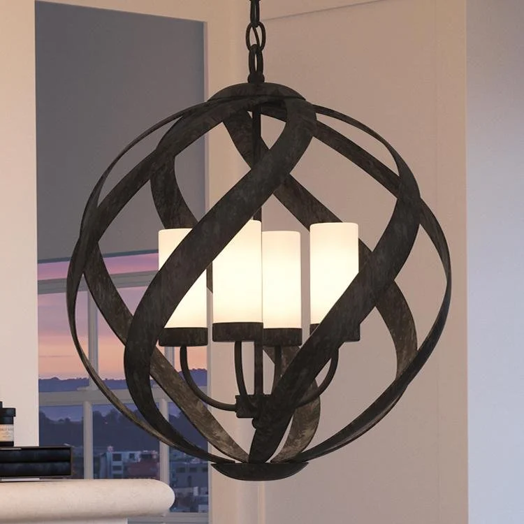 Chandeliers for Living Rooms to Create a Focal PointChandeliers for Living Rooms to Create a Focal PointUQL2781 Rustic Chandelier, 23"H x 19.5"W, Weathered Black Finish, Walsall Collection Chandeliers for Living Rooms to Create a Focal PointChandeliers for Living Rooms to Create a Focal PointUQL2781 Rustic Chandelier, 23"H x 19.5"W, Weathered Black Finish, Walsall Collection
