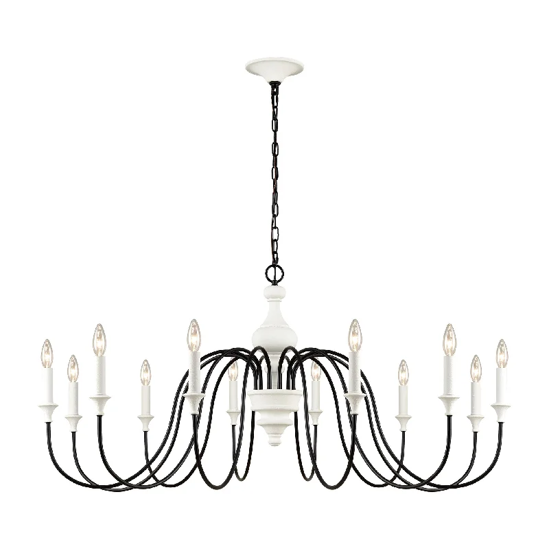 Chandeliers with Adjustable Arms for Directional LightingChandeliers with Adjustable Arms for Directional LightingVal de Loire 12-Light chandelier in White Coral / Black ELK Lighting Chandeliers with Adjustable Arms for Directional LightingChandeliers with Adjustable Arms for Directional LightingVal de Loire 12-Light chandelier in White Coral / Black ELK Lighting