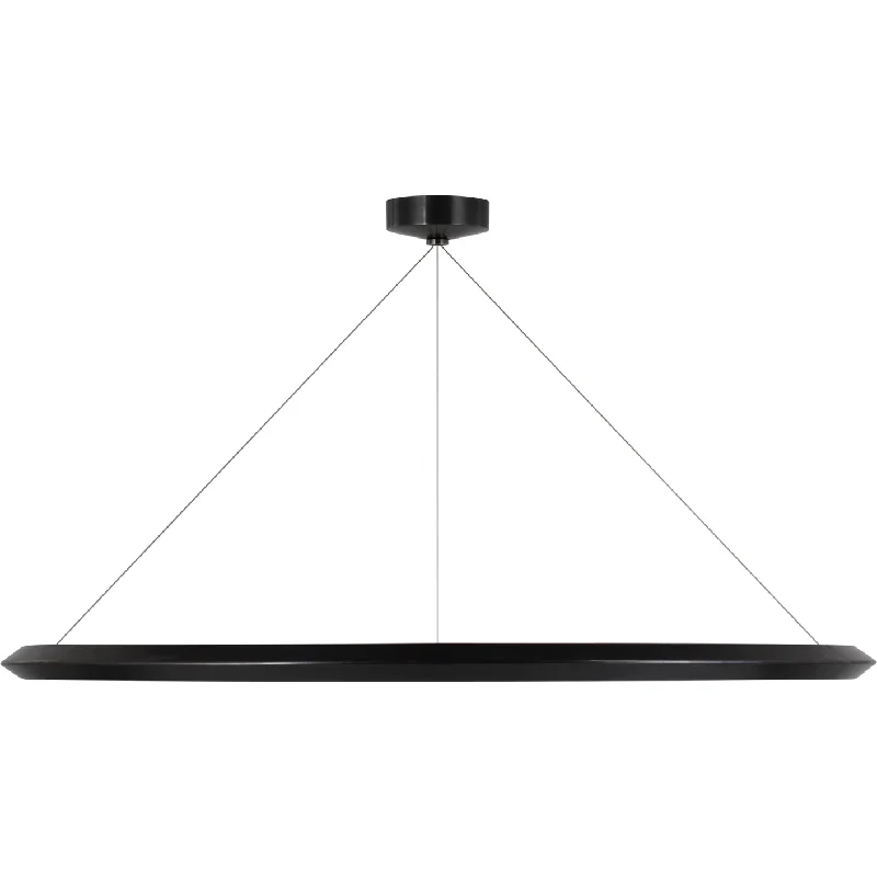 Chandeliers with Metal Frames in Black FinishChandeliers with Metal Frames in Black FinishEncircle 48" Ring Chandelier Chandeliers with Metal Frames in Black FinishChandeliers with Metal Frames in Black FinishEncircle 48" Ring Chandelier