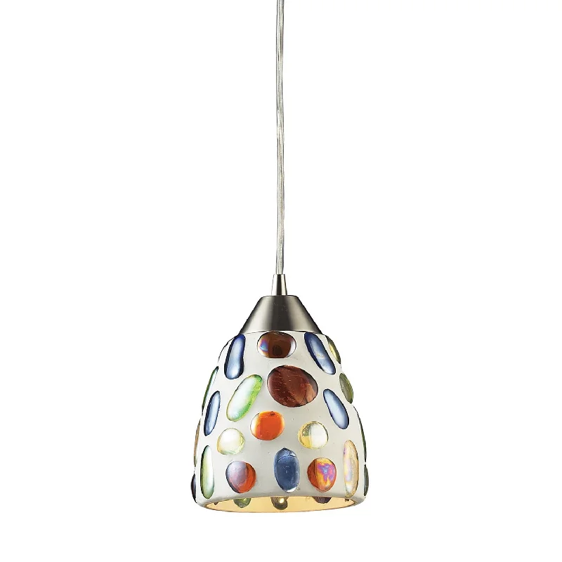 Glass Ceiling Lights with Frosted, Colored, or Etched GlassGlass Ceiling Lights with Frosted, Colored, or Etched GlassGemst Mini Pendant