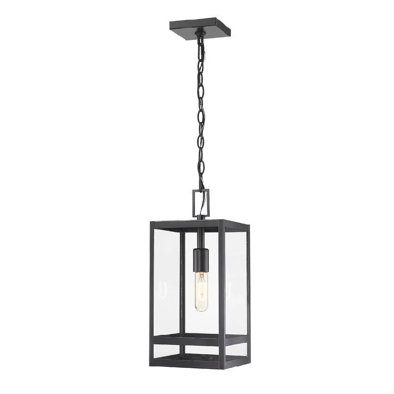 Industrial Style Ceiling Lights with Exposed Bulbs and Metal CagesIndustrial Style Ceiling Lights with Exposed Bulbs and Metal CagesNuri 1-Light 16" Outdoor Pendant
