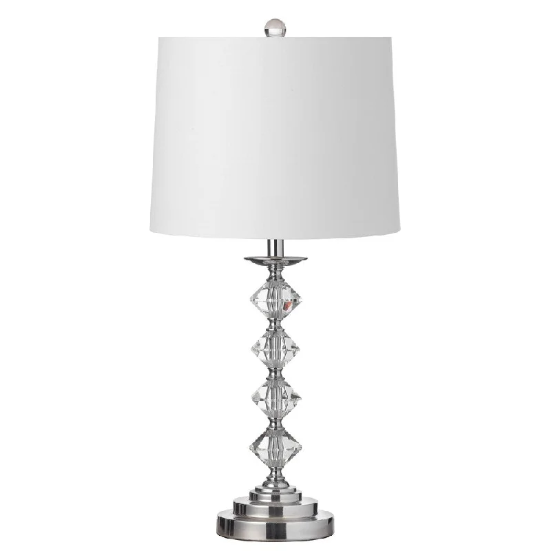 rustic farmhouse table lamps for cozy kitchensrustic farmhouse table lamps for cozy kitchens1LT Incandescent Crystal Lamp, PC w/ White Shade rustic farmhouse table lamps for cozy kitchensrustic farmhouse table lamps for cozy kitchens1LT Incandescent Crystal Lamp, PC w/ White Shade