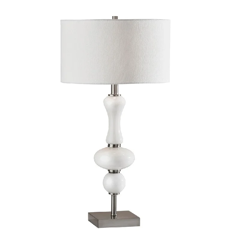 Brushed Steel White